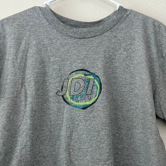 Vintage Nike JDI Just do it swoosh 90s graphic t-Shirt made USA sporty size L - Picture 3 of 9